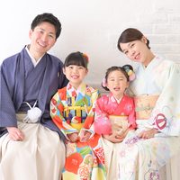 七五三の撮影風景