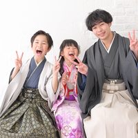七五三の撮影風景