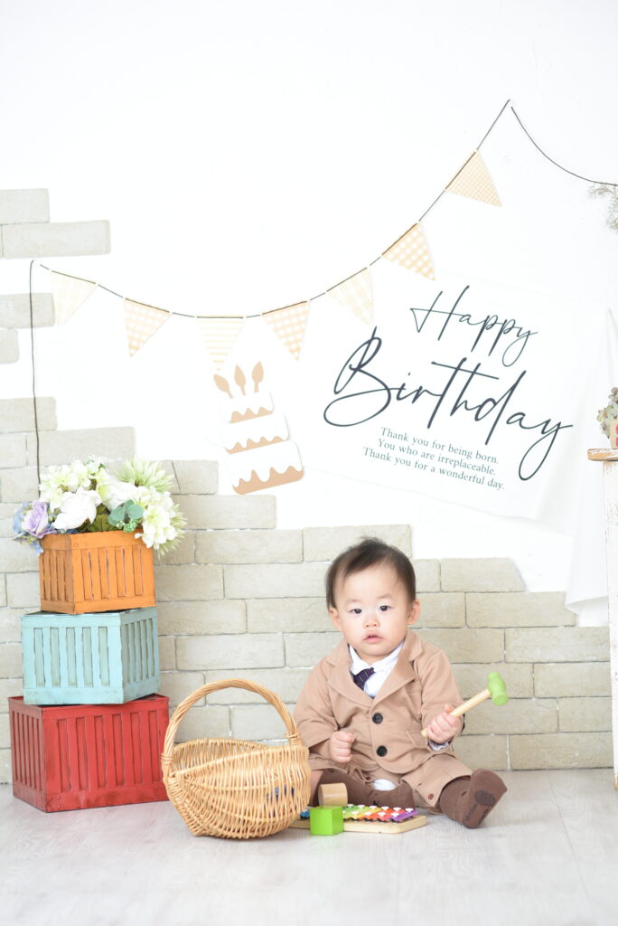 スタジオピック 千葉中央店 スタッフブログ 1歳のお誕生日を盛大に！
