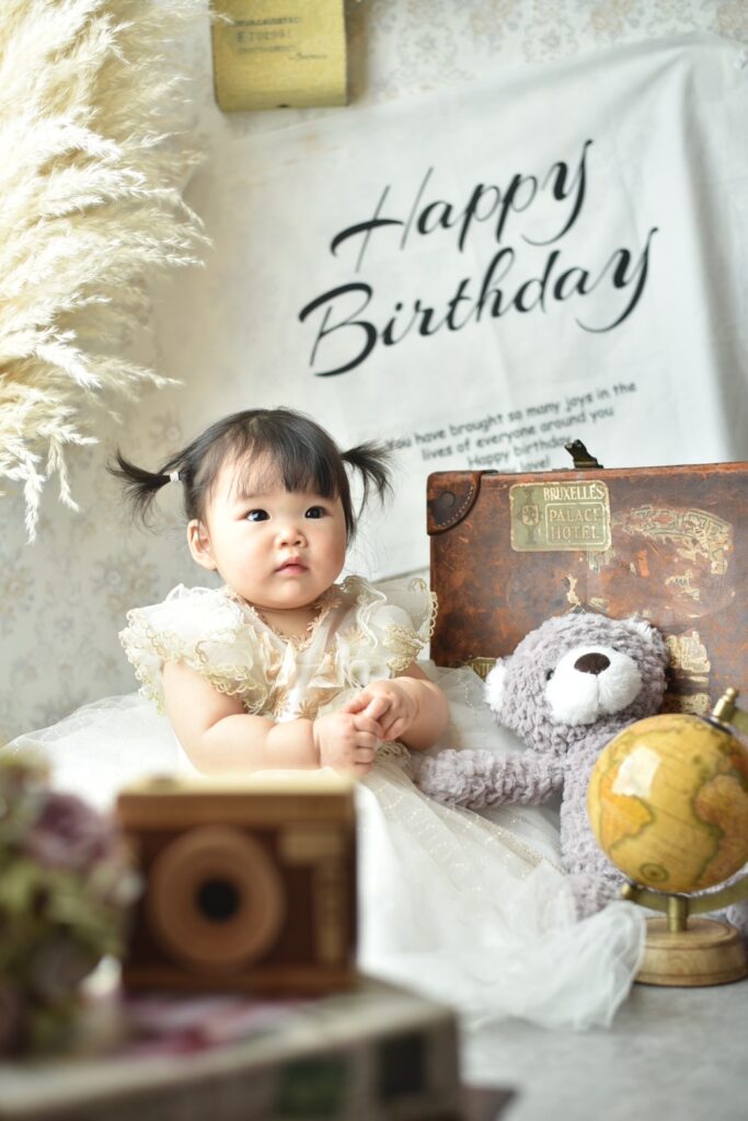 スタジオピック 宇都宮店 スタッフブログ 一歳birthday🎈【studioPIC宇都宮店📷写真館】