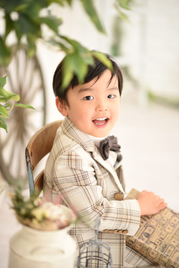 スタジオピック 佐野店 スタッフブログ 3歳さん男の子☺️七五三❣️【スタジオピック  佐野店　写真館】