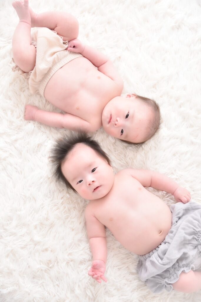 スタジオピック 宇都宮店 スタッフブログ 双子ちゃん👦👦お宮・100日【studio PIC宇都宮店📷写真館】