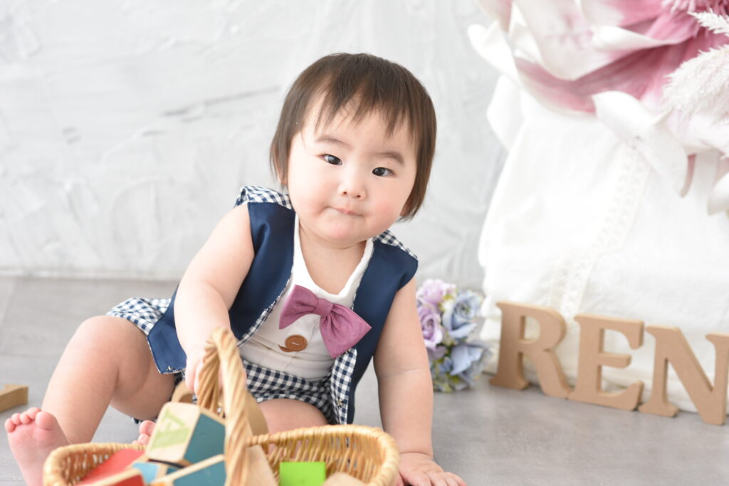 スタジオピック 千葉中央店 スタッフブログ 初めてのお誕生日🎂1歳おめでとう✨