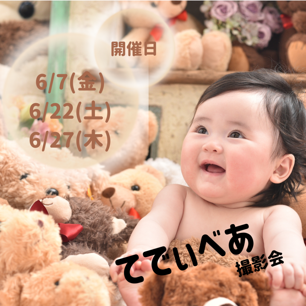 スタジオピック 宇都宮店 スタッフブログ 沢山のテディベアに囲まれて〜🧸【studioPIC宇都宮店📷写真館】