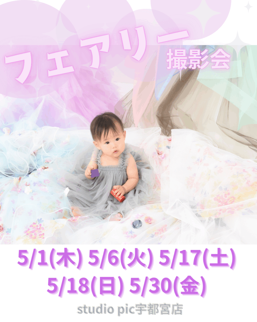 スタジオピック 宇都宮店 スタッフブログ フェアリーテイル👗【studioPIC宇都宮店✨写真館】