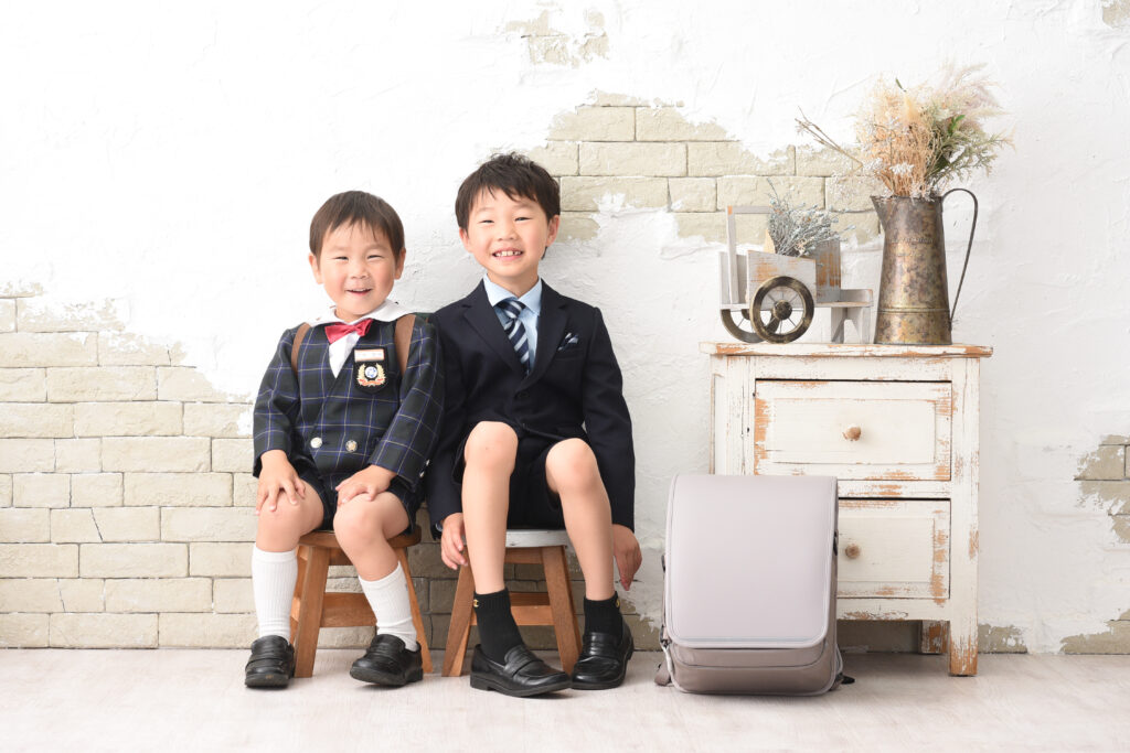 スタジオピック 写真館 Studio PIC 兄弟ショット👬