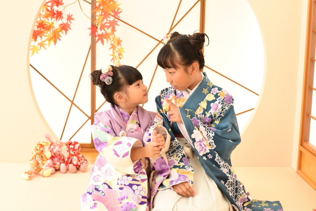 スタジオピック 新松戸店 スタッフブログ 👘仲良し美人姉妹💕