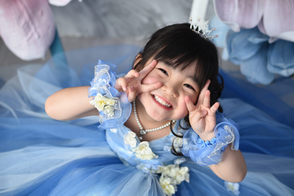 スタジオピック 写真館 Studio PIC 笑顔いっぱい3歳ちゃん🩵
