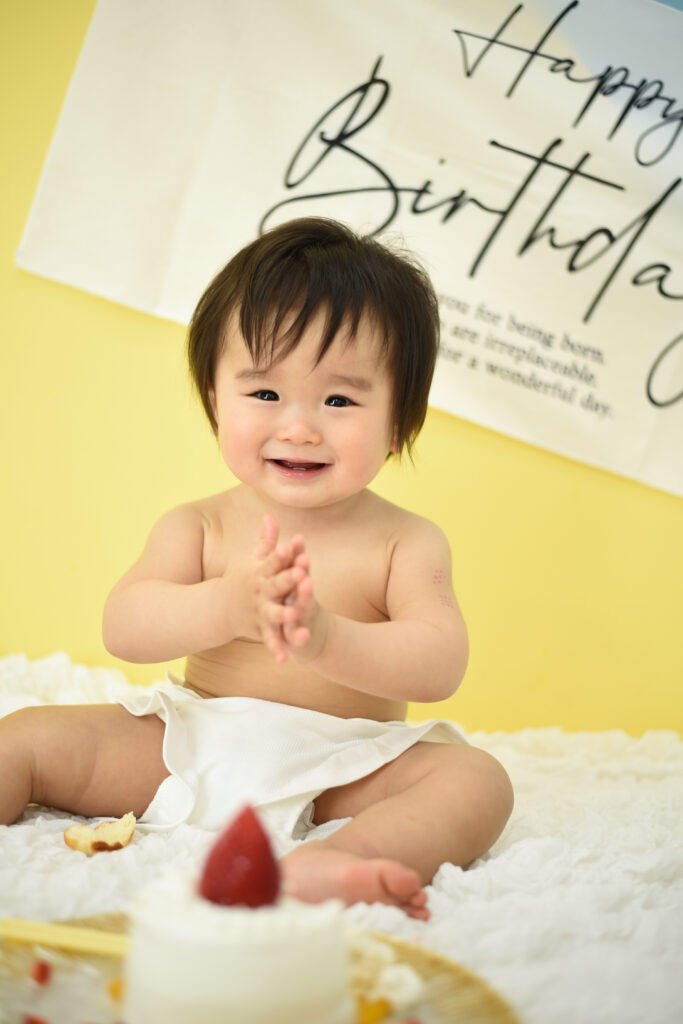 スタジオピック 写真館 Studio PIC ひさしぶりの再会♡１歳お誕生日おめでとう♡
