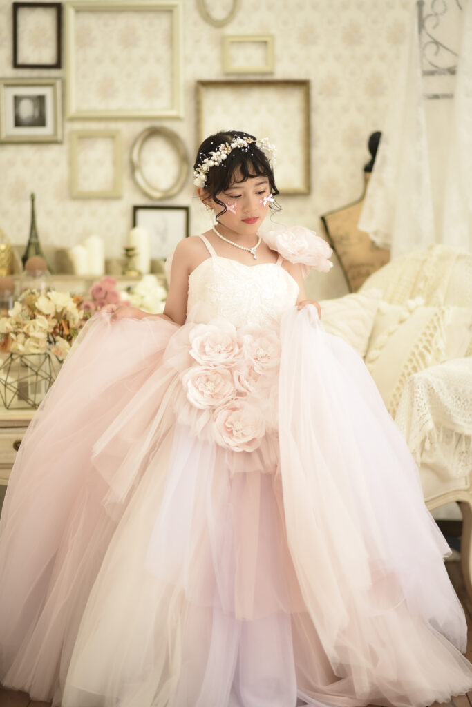 スタジオピック 新松戸店 スタッフブログ 👗7歳さん新作ドレス🎀