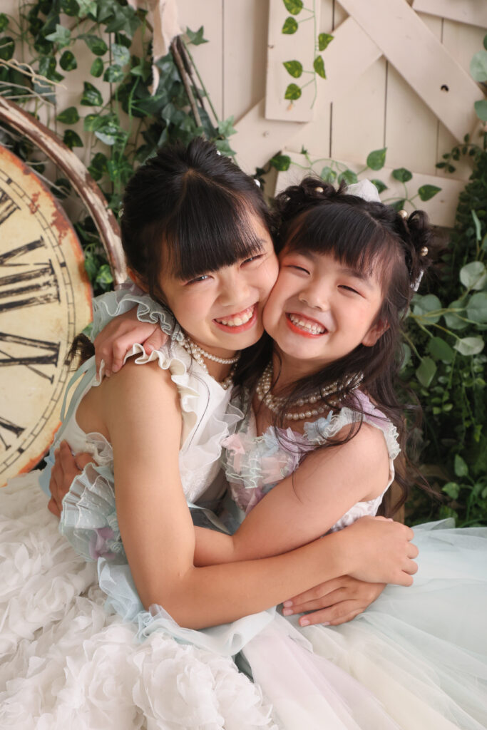 スタジオピック つくば店 スタッフブログ 【つくば・7歳七五三＆ハーフ成人式】姉妹で残す、今だけの成長記念フォト