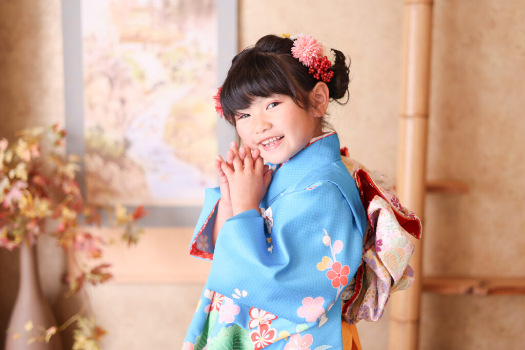 スタジオピック つくば店 スタッフブログ 【つくば・7歳七五三】ランドセルも着物もドレスも♪今だけの“好き”と成長を残した記念撮影